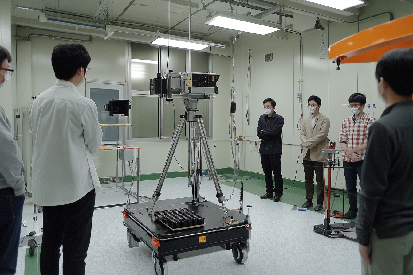 Battery testing setup