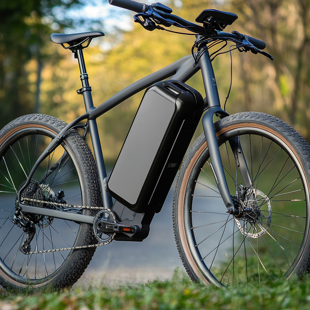 Electric bike with high-performance lithium battery pack