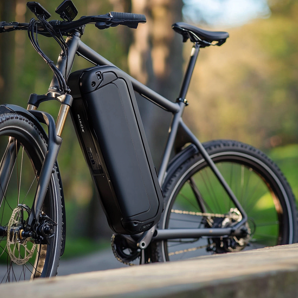 Electric bike with high-performance lithium battery pack